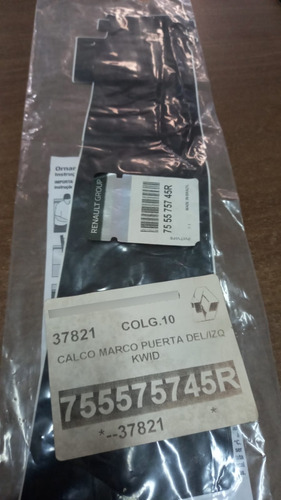 Calco Parante Puerta Del/ Izq Renault Kwid Nuevo Original