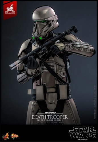 Remate Hot Toys Death Trooper Black Chrome Exclusivo Plata