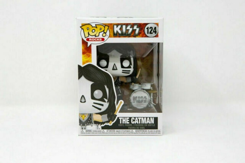 Funko Pop  Kiss The Catman  Numero 124