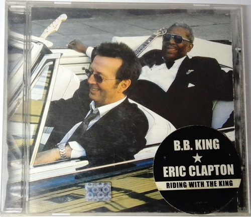 B.b. King & Eric Clapton Riding With The King Con Sticker Cd