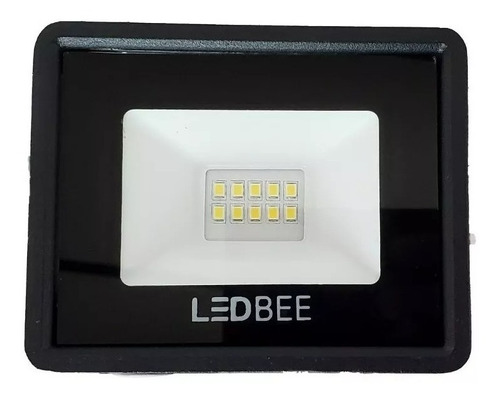 Refletor Led Smd Ip65 10w Branco Frio 6500k Bivolt