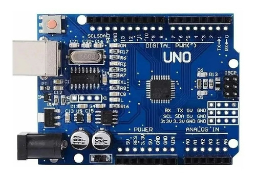 Placa Compatível Com Arduíno Uno R3 Atmega328 Smd