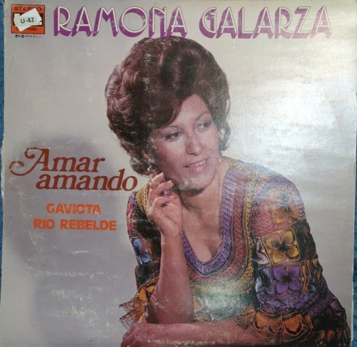 Vinilo Lp De Ramona Galarza -amar Amando- Autografiado (xx98