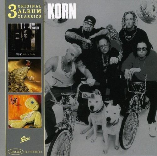 Korn  3 Original Album Classics Cd Nuevo