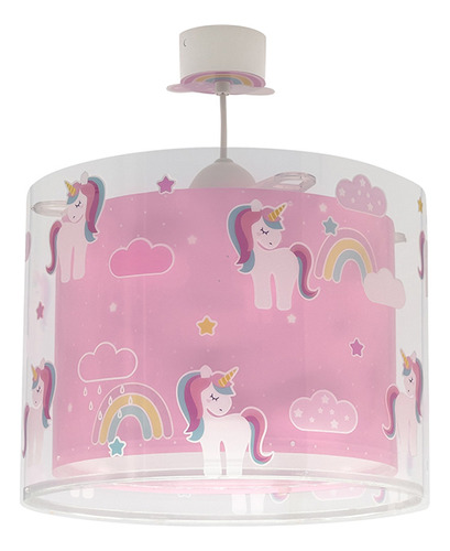 Colgante Infantil Unicorns Unicornios Fluorescente