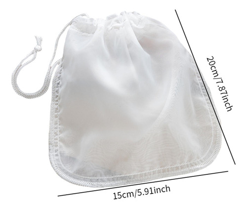 2 Bolsa De Filtro De Leche De Soja Bolsa De Malla Bolsa