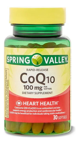 Co Q10 Spring Valley 100 Mg 