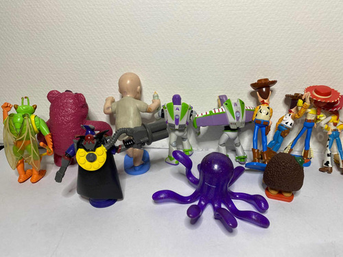 Colección De Figuras Disney Pixar De Toy Story 1, 2 Y 3 (Usado)