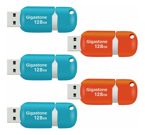 5 Gb Pack Usb Flash Drive Thumb Memory Stick Pen Multi