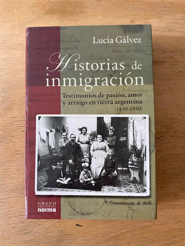 Historias De Inmigracion. Testimonios De Pasion Amor- Galvez