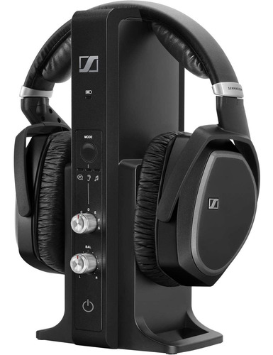 Auriculares Sennheiser Rs 195 Rf, Inalambricos/negros