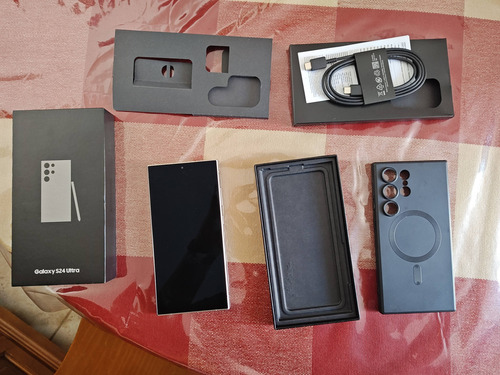 Samsung S24 Ultra (con Bypass), 512gb + 12gb Ram, Solo At&t. Gris Oscuro