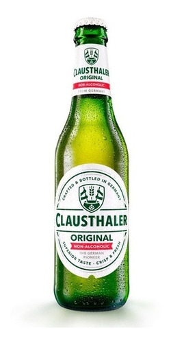 Pack X24 Cerveza Sin Alcohol Clausthaler Porron 330 Ml