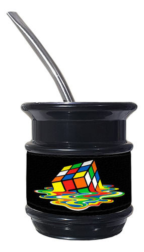 Set Matero Mate Mn Cubo Rubik Excelente Calidad