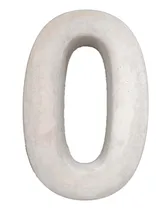 Comprar Numeros Residenciais Concreto 17,5cm 0 A 9 Pronta Entrega