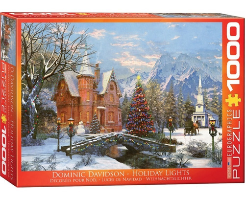 Puzzle 1000 Piezas Davidson Holiday Lights - Eurographics  