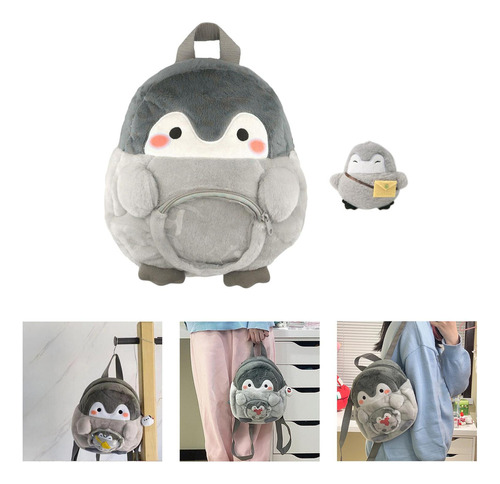 Mochila De Pingüino De Felpa, Bolsa De Hombro