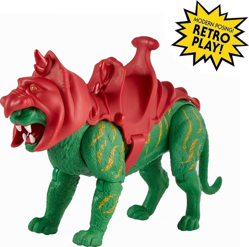 Battle Cat Retro Style Marca Mattel Motu Caja Cerrada He-man