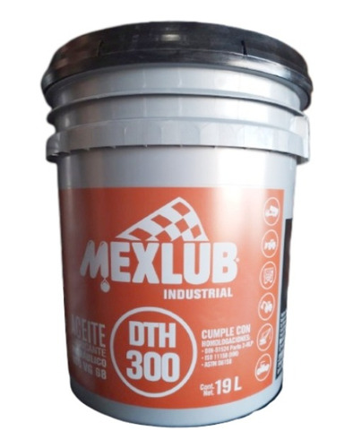 Cubeta De Aceite Hidráulico Mexlub Dth 300