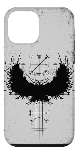 iPhone 12 Mini Viking Compass Runes Valhal B08qb6rzn8_300324