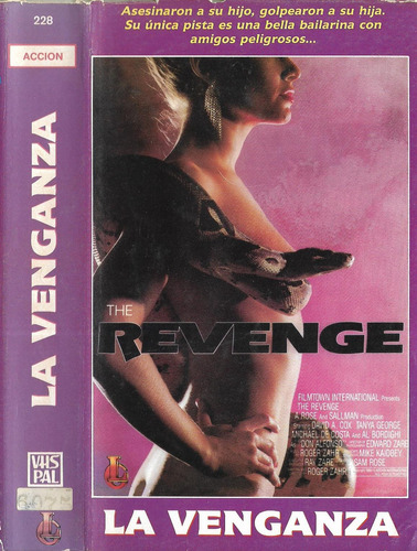 Extreme Vengeance Vhs David A. Cox Tanya Lemani Laser Group