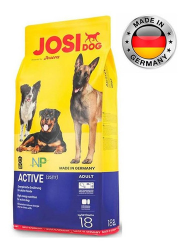 Alimento Perro Adulto Josera Josidog Active 18kg. Np