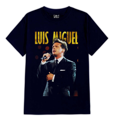 Luis Miguel 672 El Sol De Mexico Polera Dtf