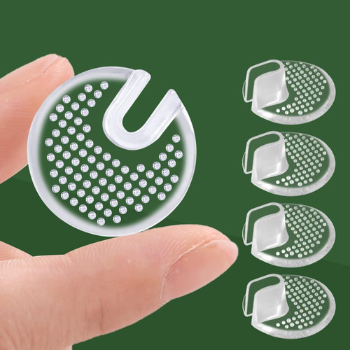 10 Protectores De Dedo De Silicona Transparente De Gel De Si