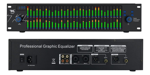 Procesador De Audio Con Ecualizador Gráfico Profesional Tkl