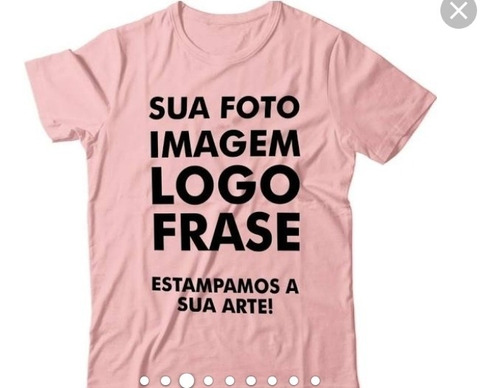 Imagem 1 de 1 de Camisetas Personalizadas Lindas