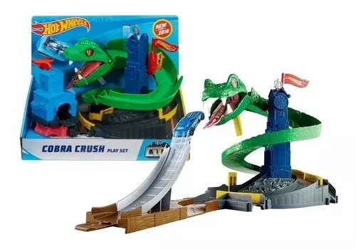 Pista com Carrinho Hot Wheels Ataque de Cobra - Mattel - Pistas de  Brinquedo - Magazine Luiza