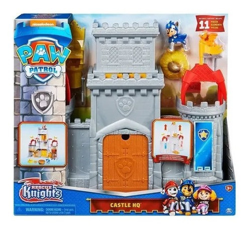 Paw Patrol Castillo Rescue Knights Con Figuras