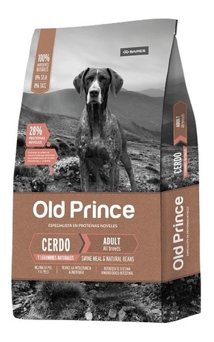 Old Prince Cerdo & Legumbre Nat Adultos 15kg