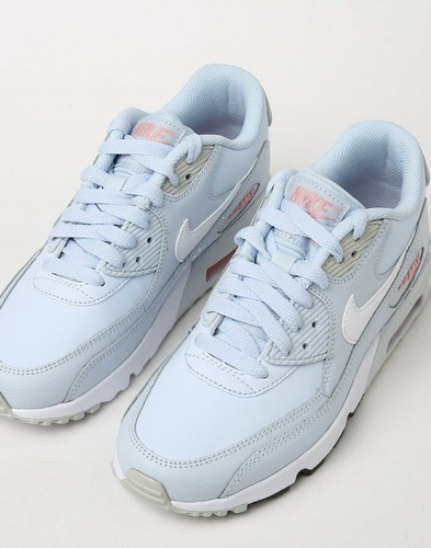 Tenis Nike Air Max 90 Ltr Mujer Azul Rosa Casual Original اسوارة رجالية Tenis Nike Air Max 90 Ltr Mujer Azul Rosa Casual Original اسوارة رجالية