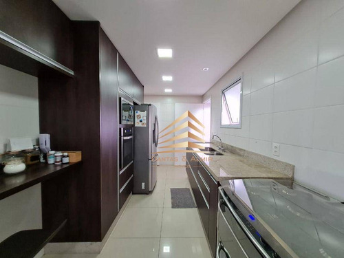 Imagem 8 de 30 de Apartamento No Condomínio Helbor Classic - Bosque Maia, 197m², 4 Dormitórios, 2 Suítes, 3 Vagas. - Ap1217