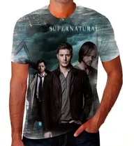 Comprar Camiseta Camisa Supernatural Suspense Terror San E Dean