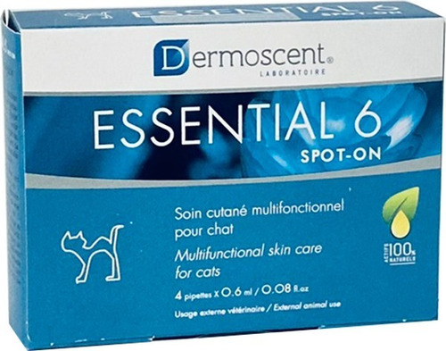 Essential 6 Spot-on  4 Pipetas 0.6ml Para Gato