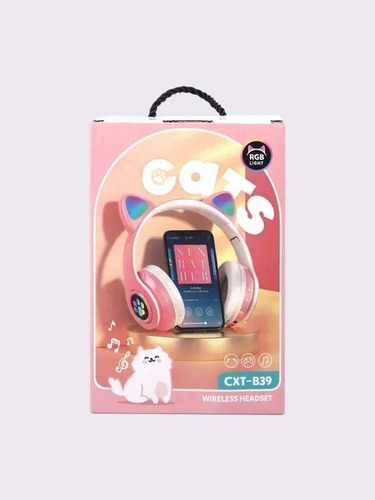 Audífonos Inalambricos Gato Audifono Bluetooth