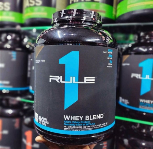 Suplemento Rule One Protein Whey Blend De 2 Libras 