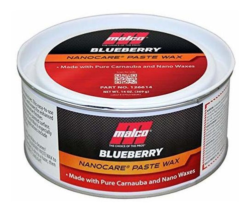 Cuidado De Pintura - Malco Nano Care Blueberry Paste Wax - C