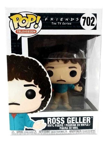 Funko Pop Tv Series Friends Ross Geller Série 2 702 Original