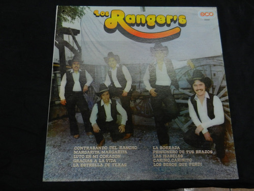 Los Ranger De La Fama Lp Contrabando Del Rancho Mexico 1982