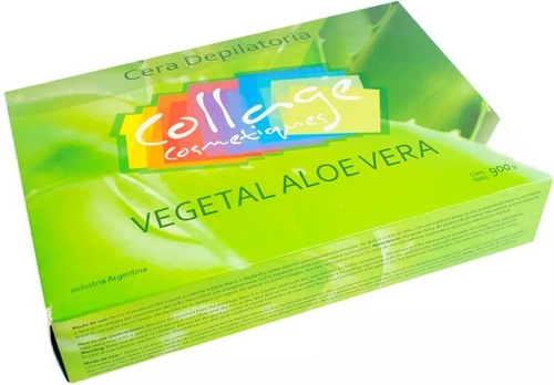 Cera Vegetal Aloe Vera 900gr Sistema Español Collage Lefemme