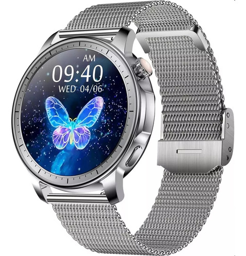 Smartwatch Metal Reloj Mujer Táctil Android Ip68 Android Ios