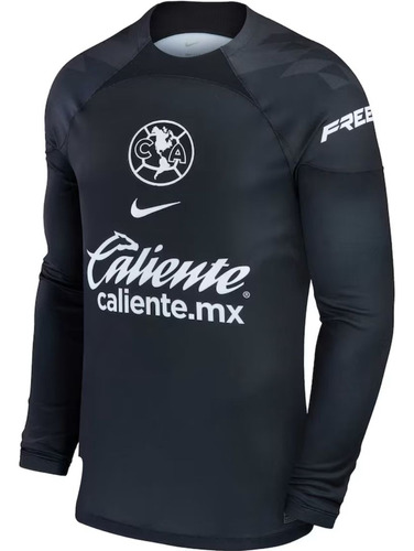 Jersey América Manga Larga 2024 Portero Titular Negro