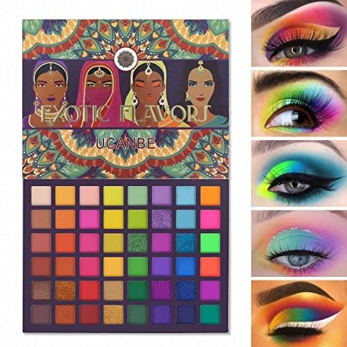 Ucanbe Exotic Flavors Neon Eyeshadow Maquillaje Q1pcs