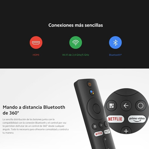 Imagen 6 de 7 de Xiaomi Mi Tv Stick 4k Android Ultra Chromecast No Mi Box S