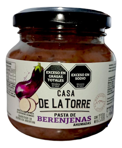 Pasta De Berenjenas Ahumadas X230 Gr - Casa De La Torre