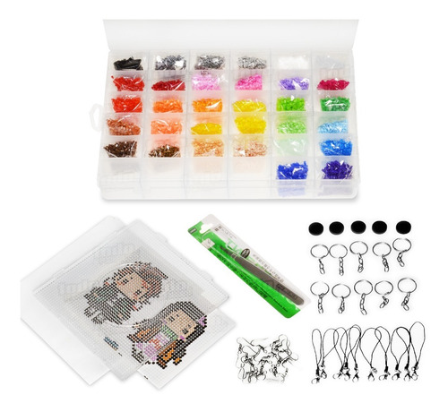 Kit 32 Colores A Elegir 16000 Hama Beads Mini Perler Artkal