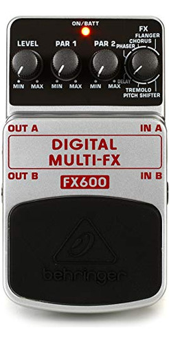 Pedal Multi-efectos Digital Fx600 Behringer